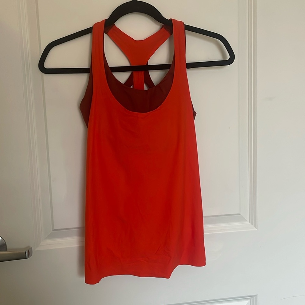 Athleta layered sports bra and tank size XS
